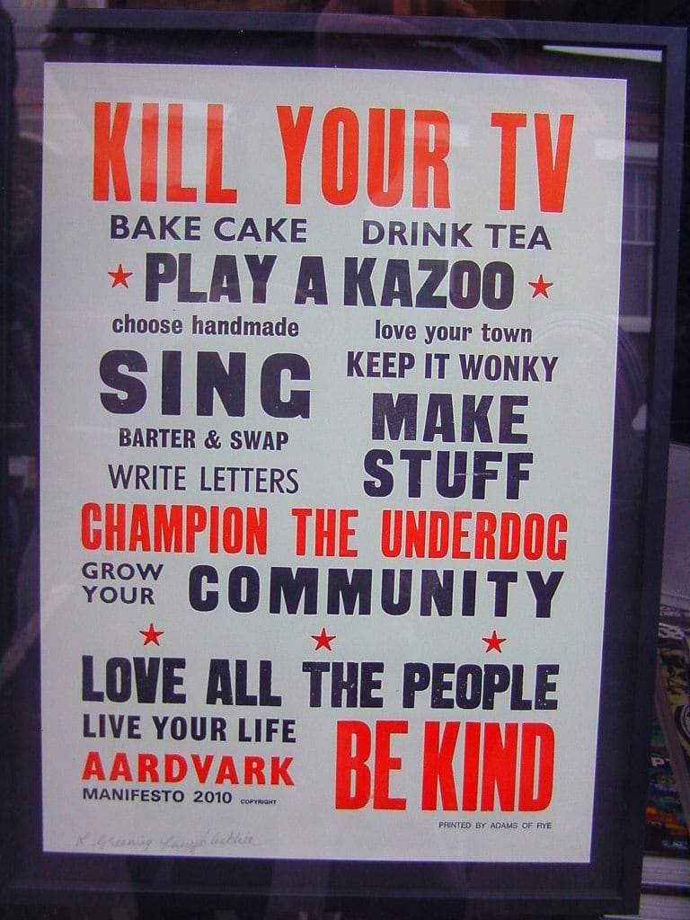 Kill your TV