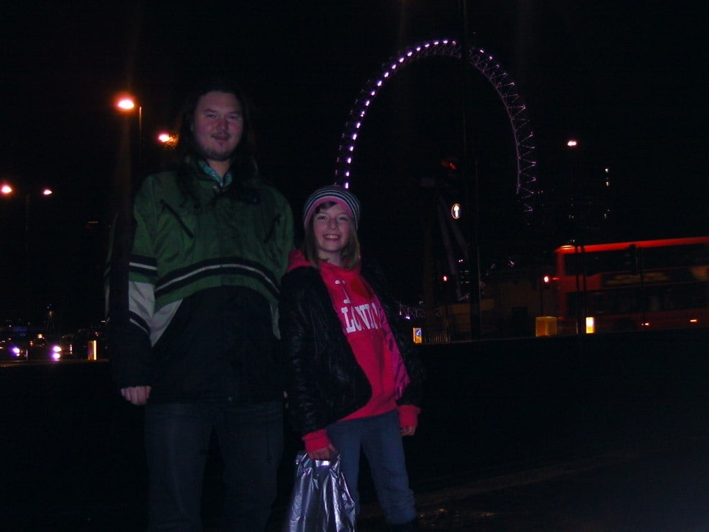 London Eye @ night