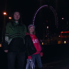 London Eye @ night