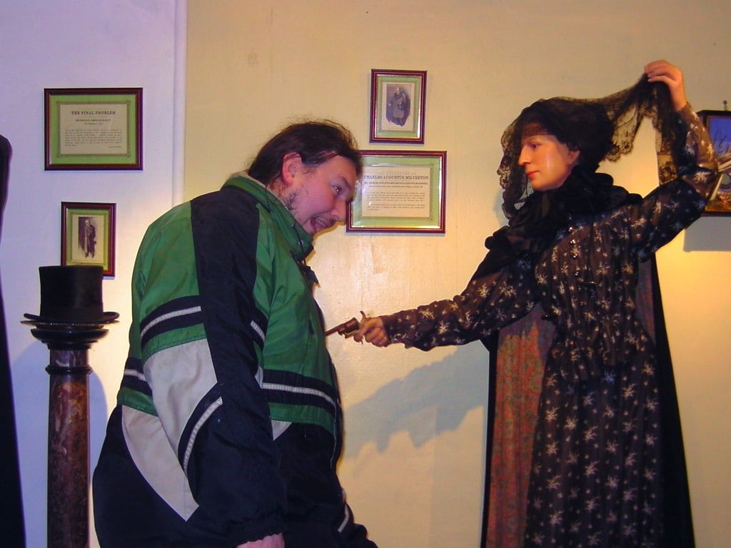 I got shot @ Sherlock Holmes Museum