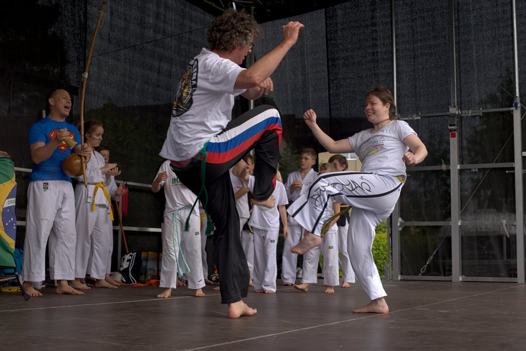 Quartiersfest Karate Show