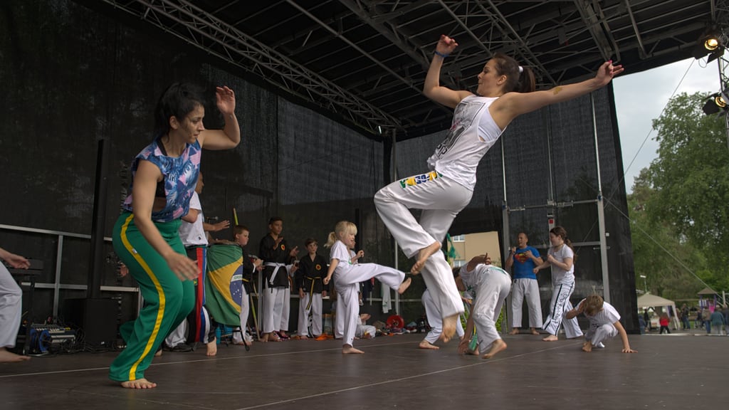 Quartiersfest Karate Show