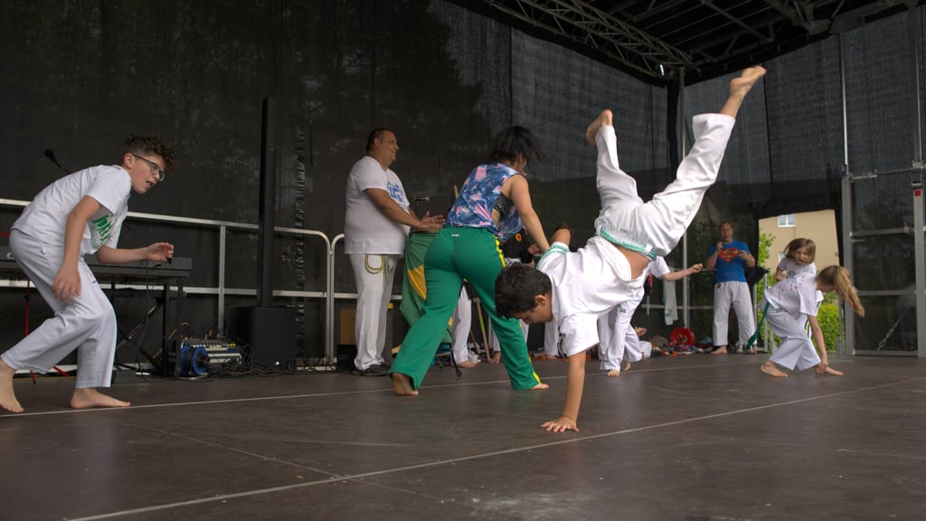 Quartiersfest Karate Show