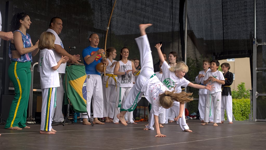 Quartiersfest Karate Show