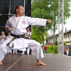 Quartiersfest Karate Show