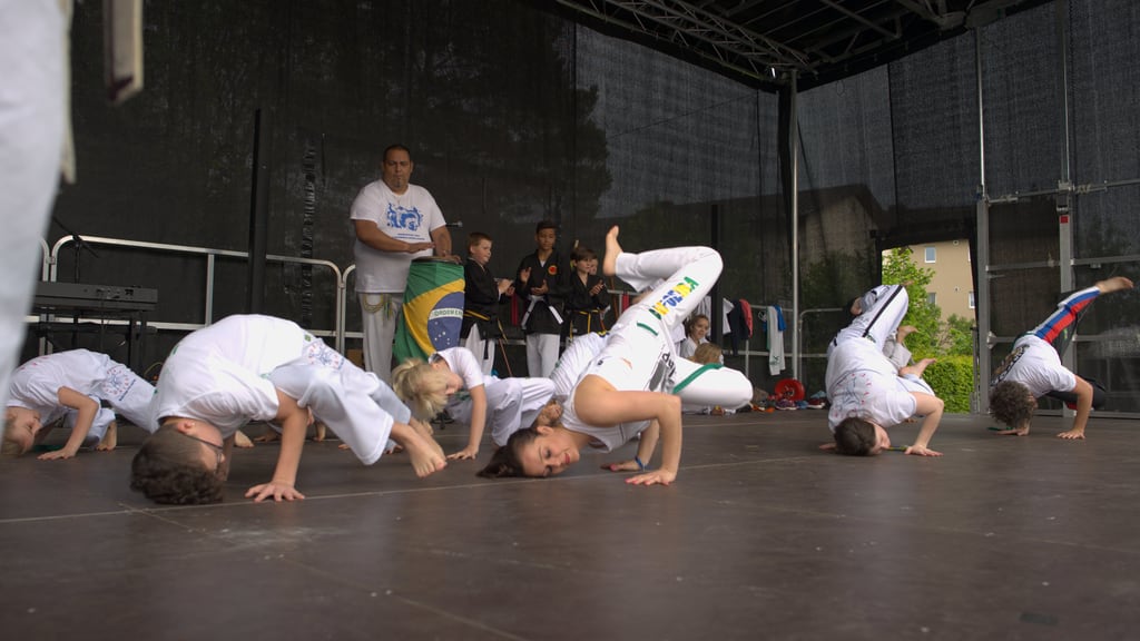 Quartiersfest Karate Show