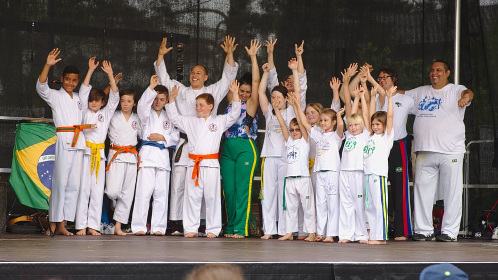 Quartiersfest Karate Show