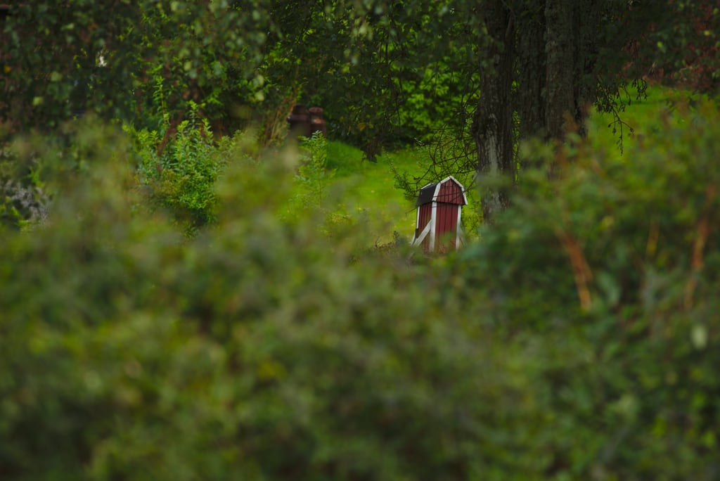 Mailbox in green - Älvängen