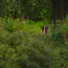 Mailbox in green - Älvängen