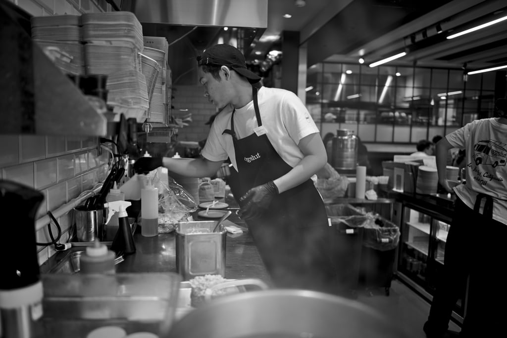 Eggslut kitchen - Tokyo Japan 2020