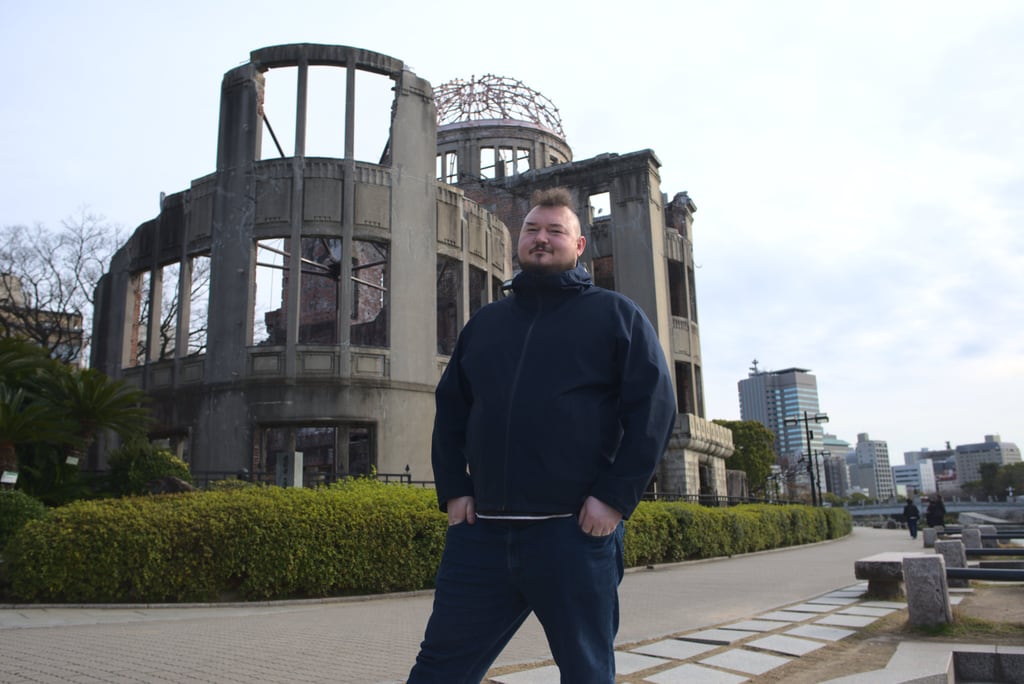 Me infront of Hiroshima Peace Memorial - Japan 2020