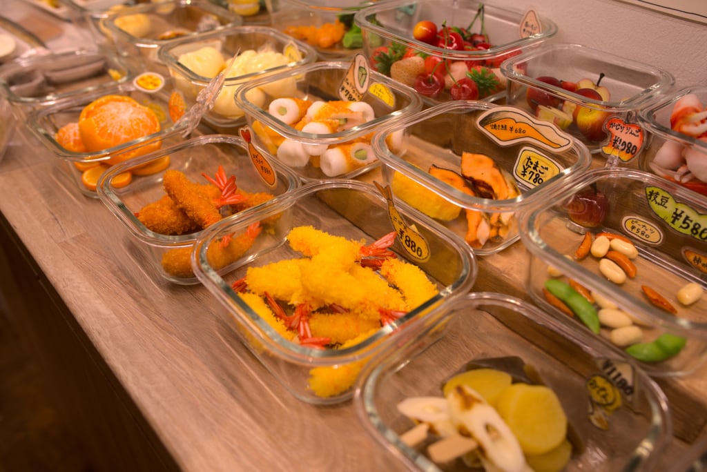 Plastic food in Osaka Japan 2020