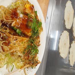 Okonomyaki Hiroshima style - Japan 2020