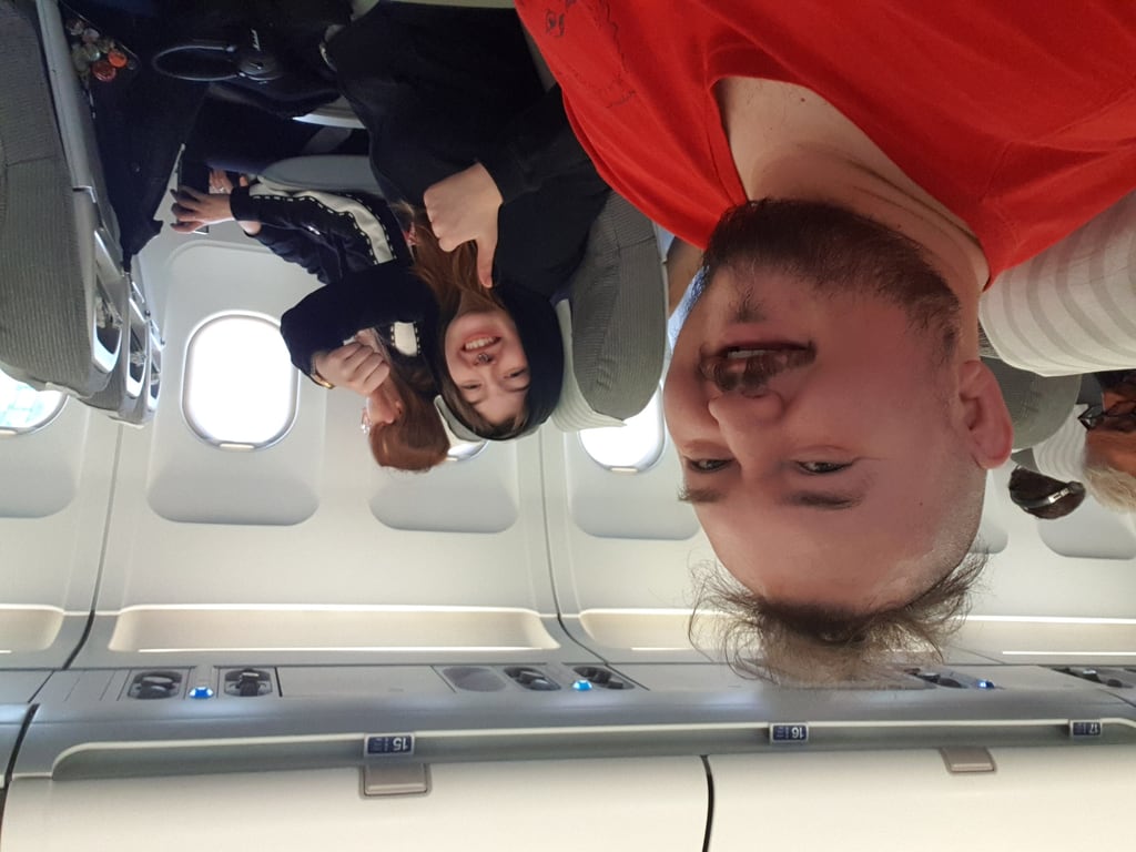 On the plane to Helsingfors - Japan 2020