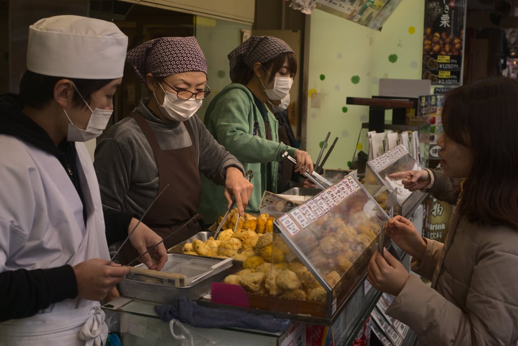 Fried sweets - Asakusa Tokyo Japan 2020