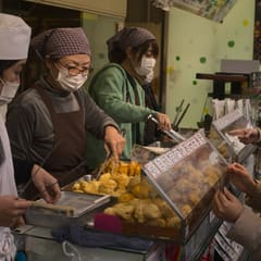 Fried sweets - Asakusa Tokyo Japan 2020