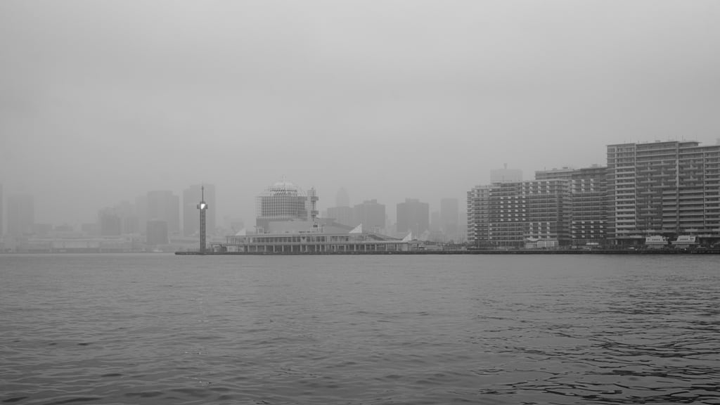 Harumi in fog - Tokyo Japan 2020