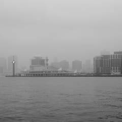 Harumi in fog - Tokyo Japan 2020
