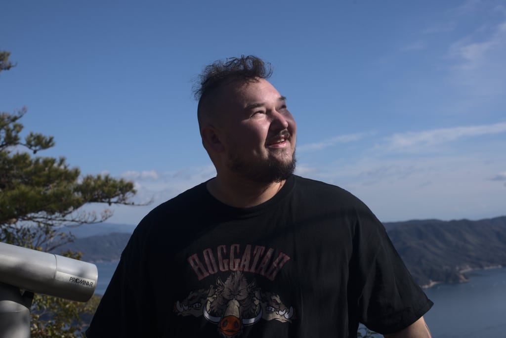 Me looking into the sun - Miyajima Japan 2020