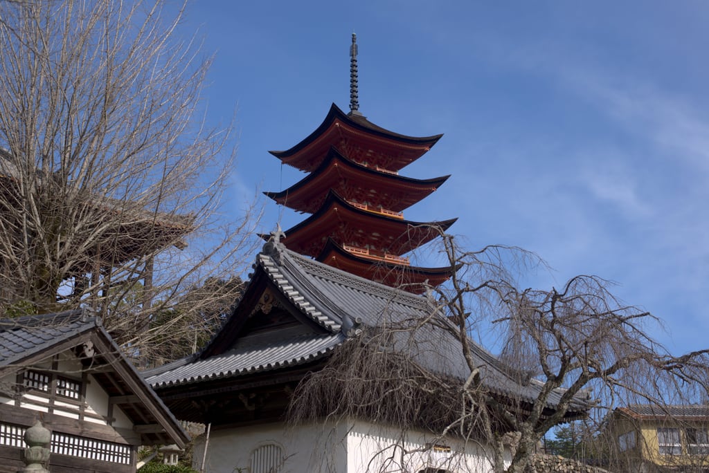 Temple in Miyajima Japan 2020