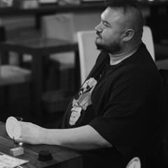 Me at a cafe in Osaka Japan 2020