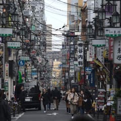 Street in Osaka Japan 2020