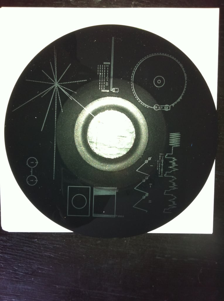 7" A Glorious Dawn - Carl Sagan - Backside