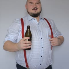 Me dressing up as a skinhead