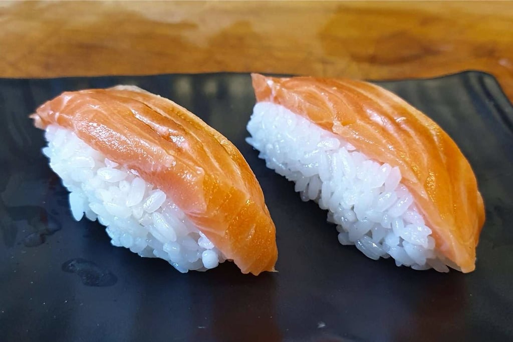 Home made nigiri