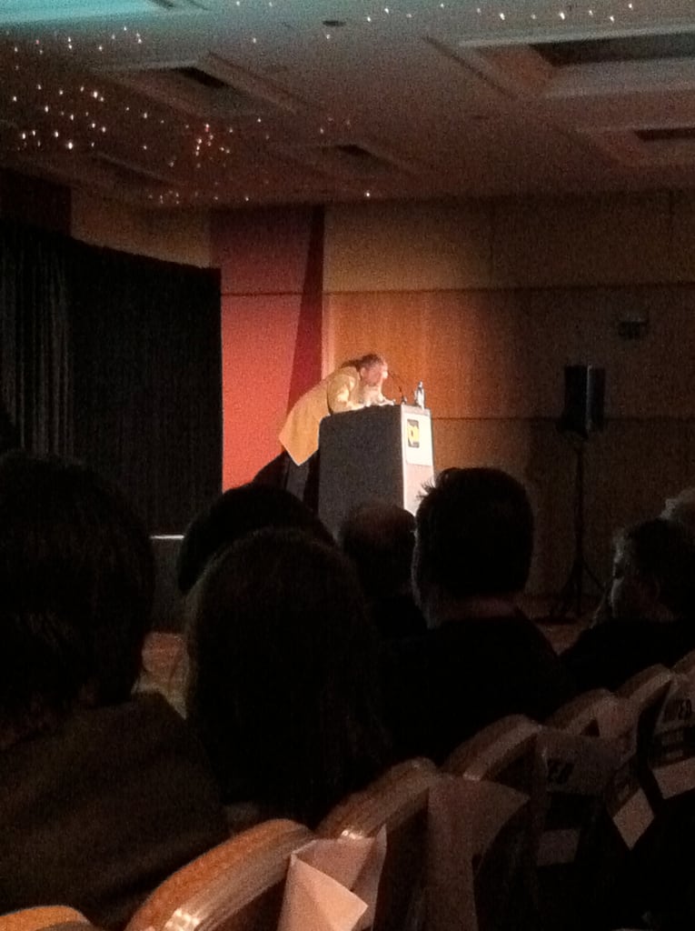 Alan Moore reading poetry @ TAM London