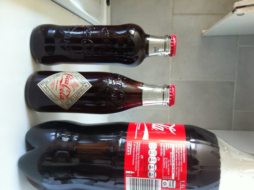 Coca-Cola then and now