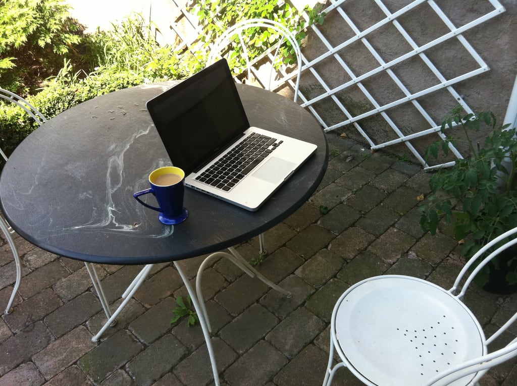 Draußen arbeiten