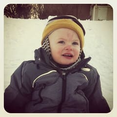 Schneetreiben