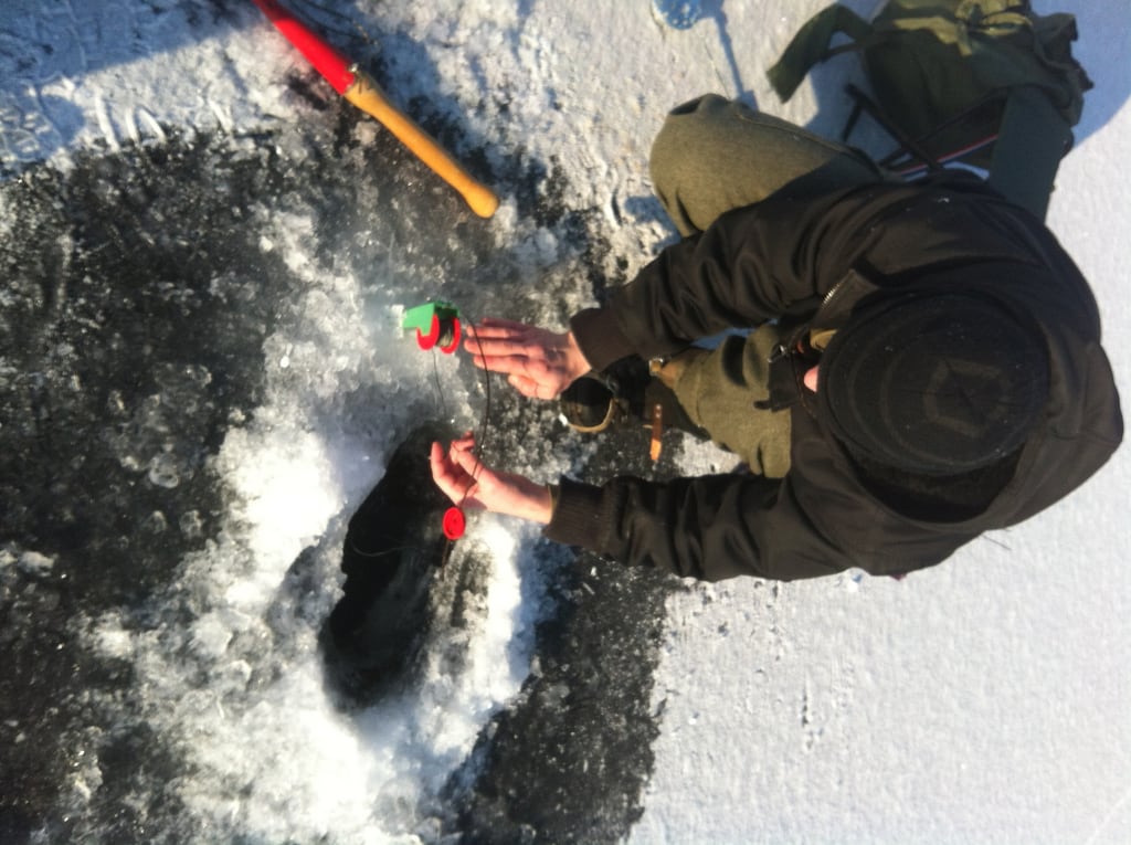 Ice fishing