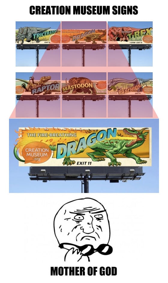 Creation Museum Signs
