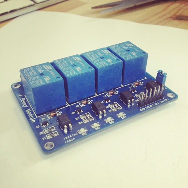 Relais 10A, 5V/230V