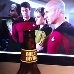 A Yeti beer and Star Trek TNG S01E13