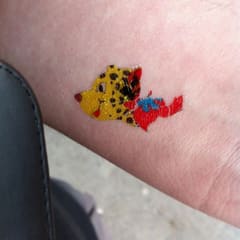 My new Metal tattoo! Got it from a friend who got it at the hospital he was yesterday where they glued his head back together.