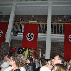 Swastika flags