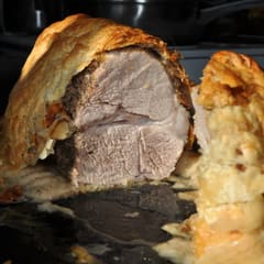 Pork in pastry