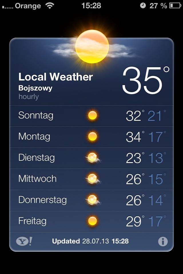 Local Weather