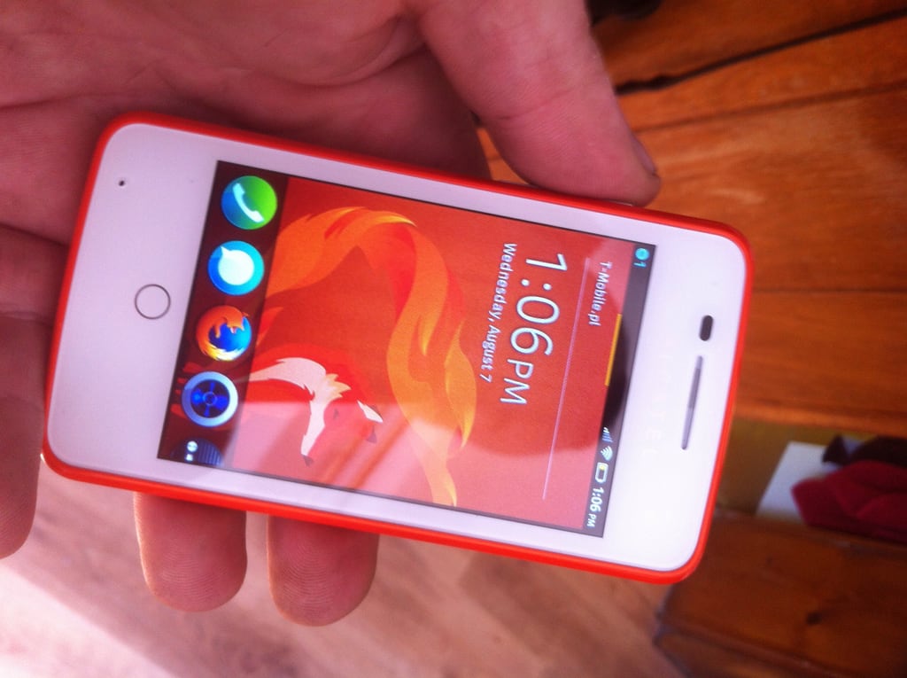 My new phone with Firefox OS